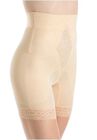 No Top Roll High Waist Long Leg Shaper, BEIGE, hi-res image number null