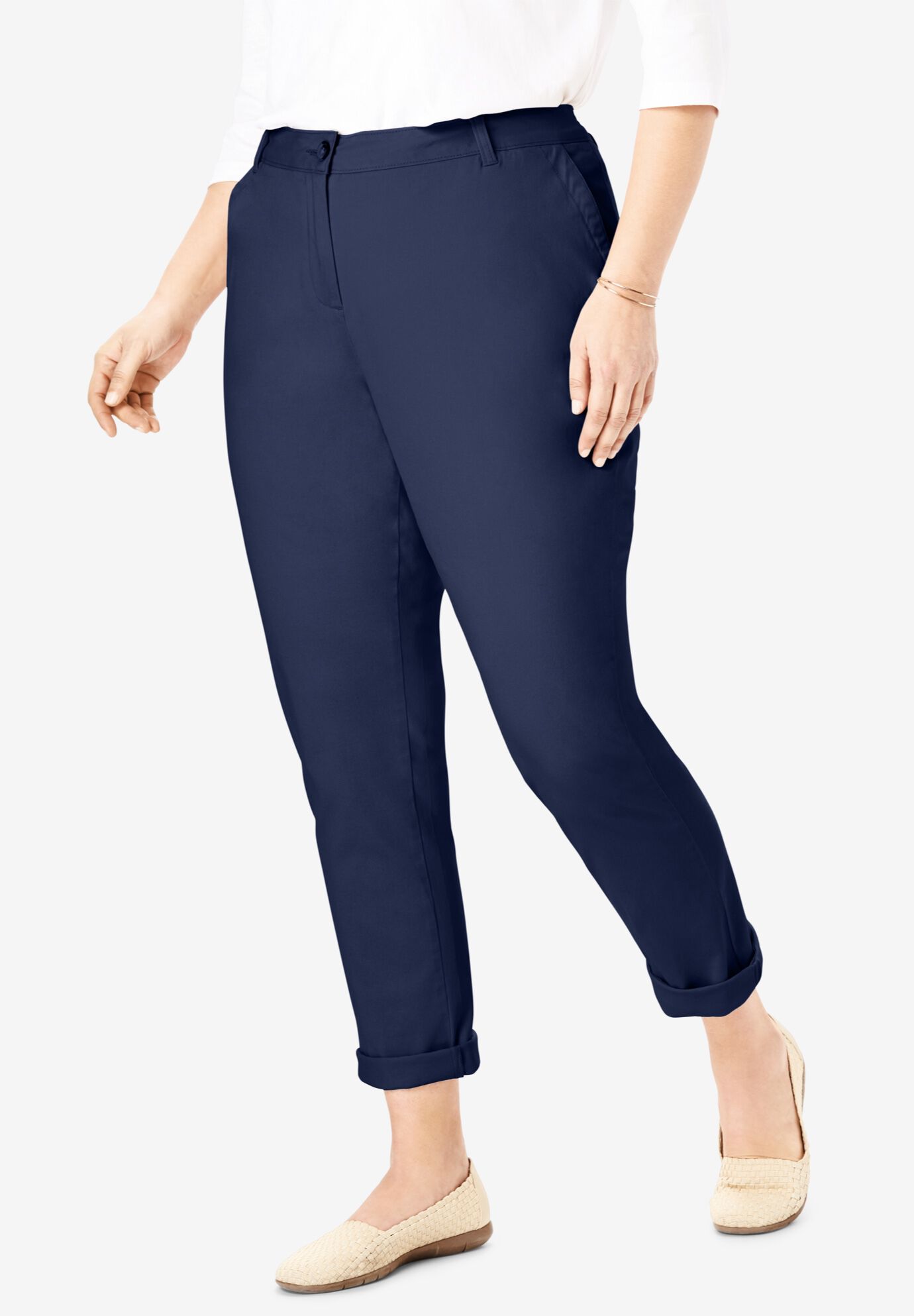 girlfriend chino pants