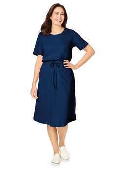 Curved Hem Dress