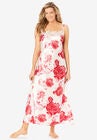 The Luxe Satin Long Peignoir Set, , alternate image number null