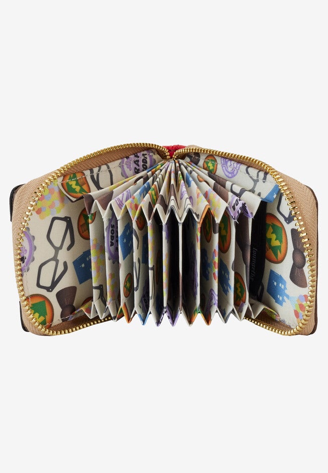 Loungefly X Pixar Up Adventure Book Accordion Wallet 15Th Anniversary Wallet, , alternate image number null