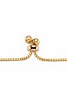 Cubic Zirconia Bolo Bracelet(4mm) in Yellow Goldplate, , on-hover image number 1
