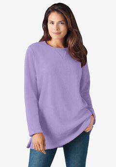 Crewneck Ultra Soft Sherpa Sweatshirt
