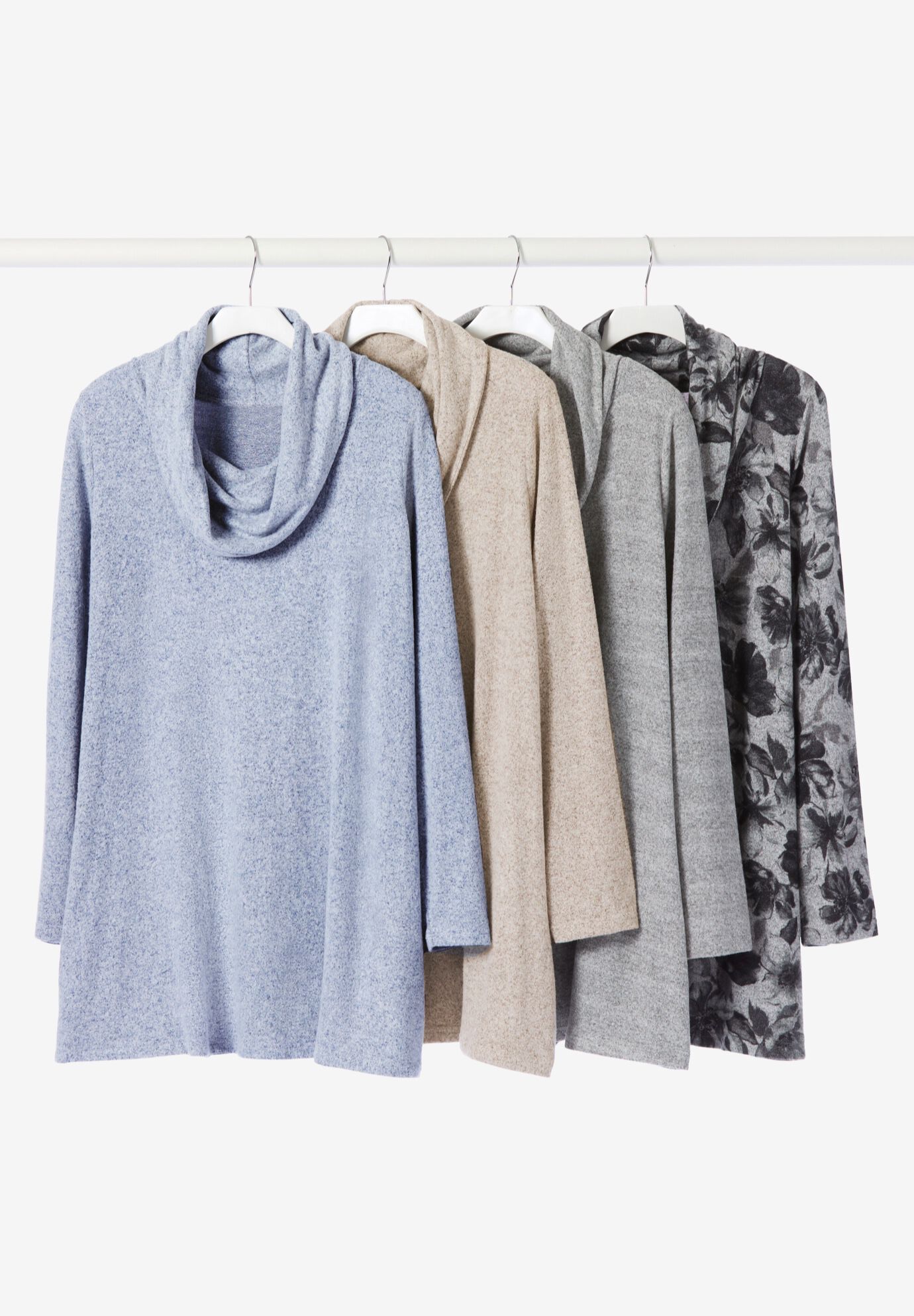 Forever Soft Cowl Neck Tunic, , alternate image number 3