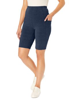 Stretch Cotton Pocket Bike Short
