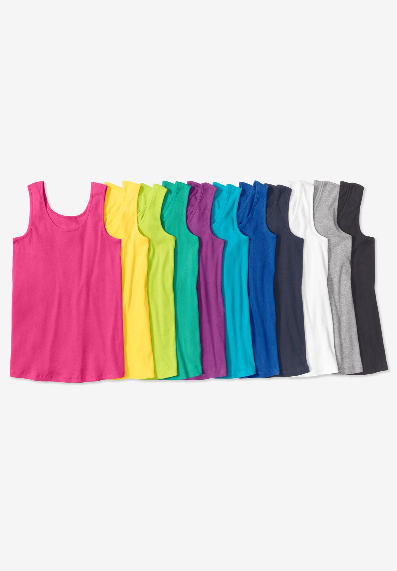 Layered Detail Knit Tank