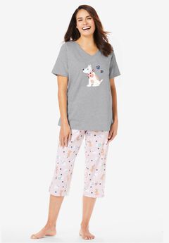 2-Piece Capri PJ Set