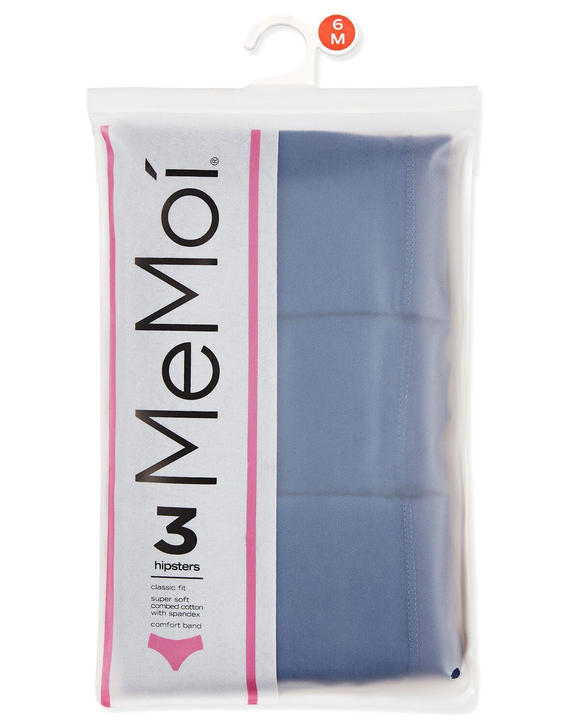 Combed Cotton Basic Hipster Panties 3 Pack, MIDNIGHT BLUE, alternate image number 5