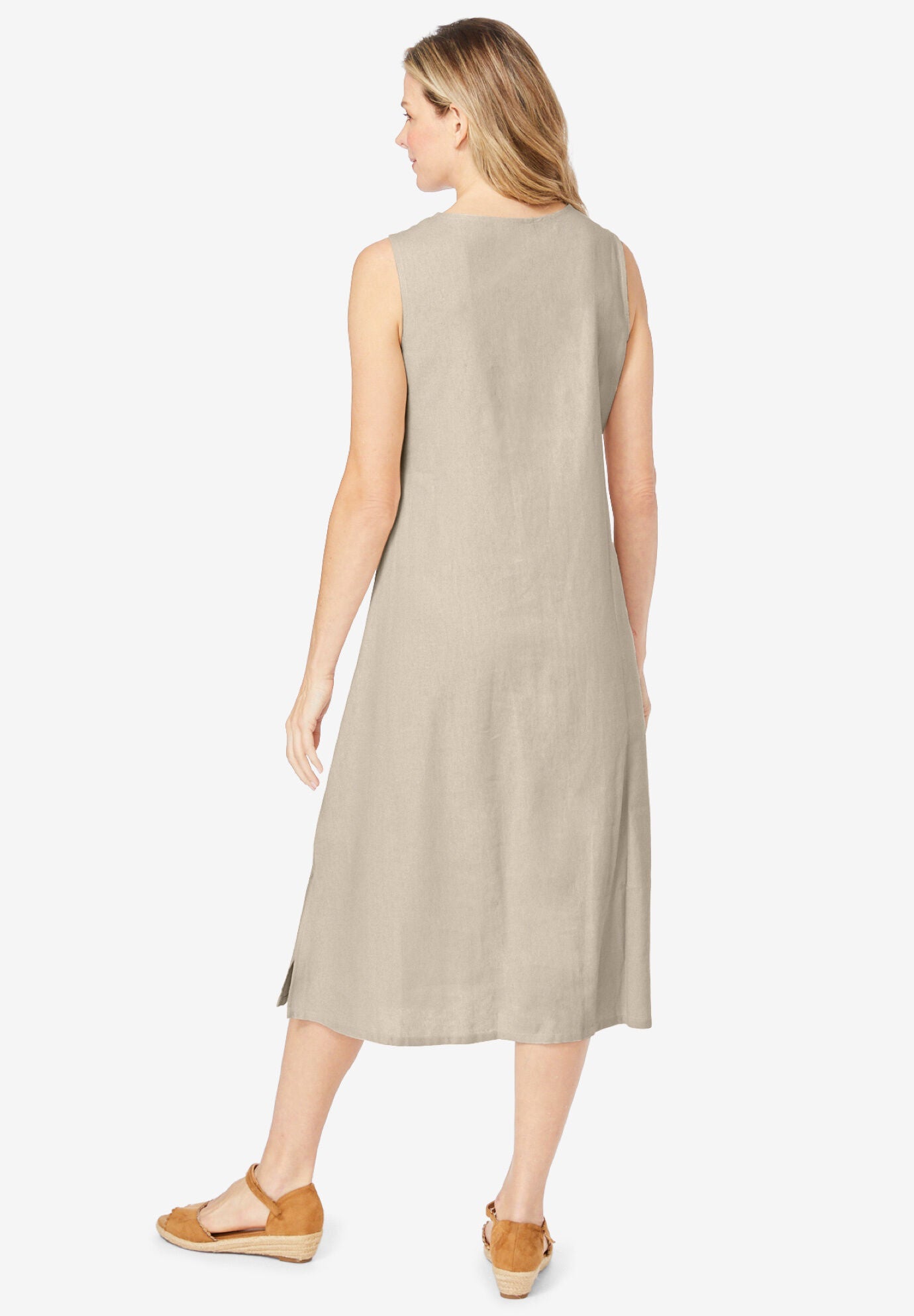 Linen Dress, , on-hover image number 1