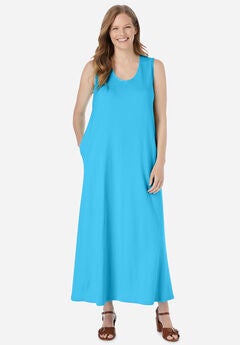 Sleeveless Scoopneck Dress