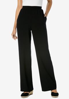 Pull-On Elastic Waist Soft Pants