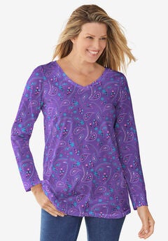 Plus Size Long Sleeve Tops
