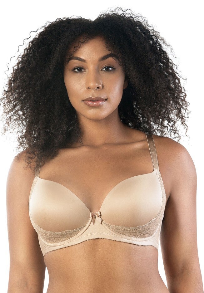 Casey Plunge Molded T-Shirt Bra, EUROPEAN NUDE, hi-res image number 0