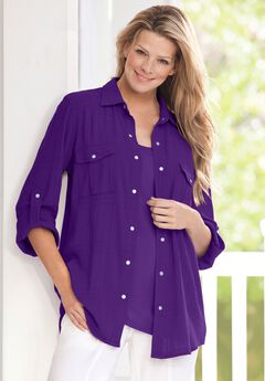 Cotton Gauze Bigshirt