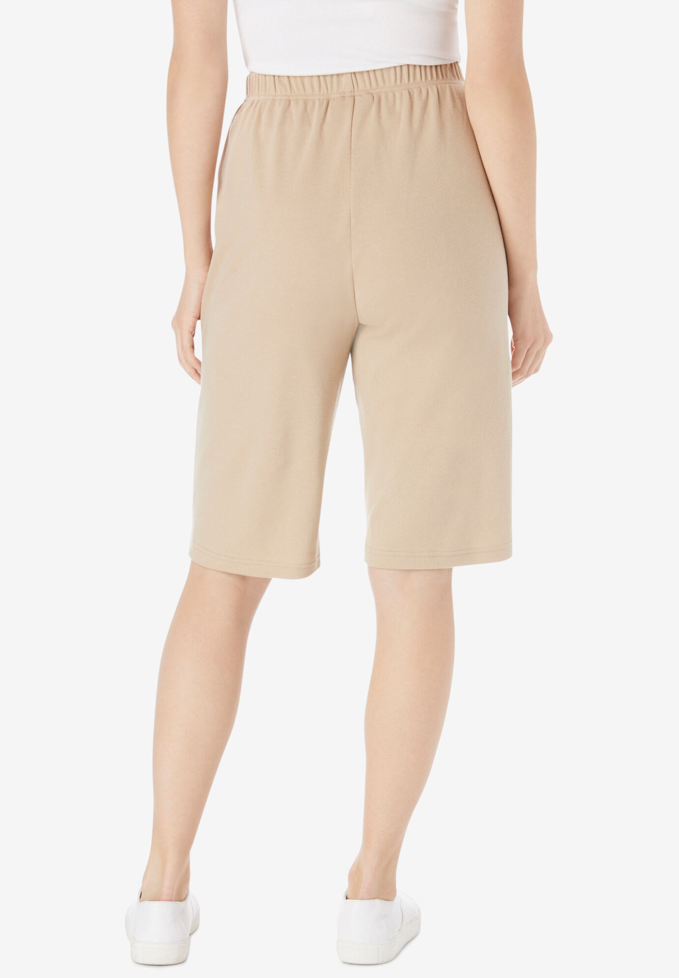 7-Day Knit Bermuda Shorts | Woman Within