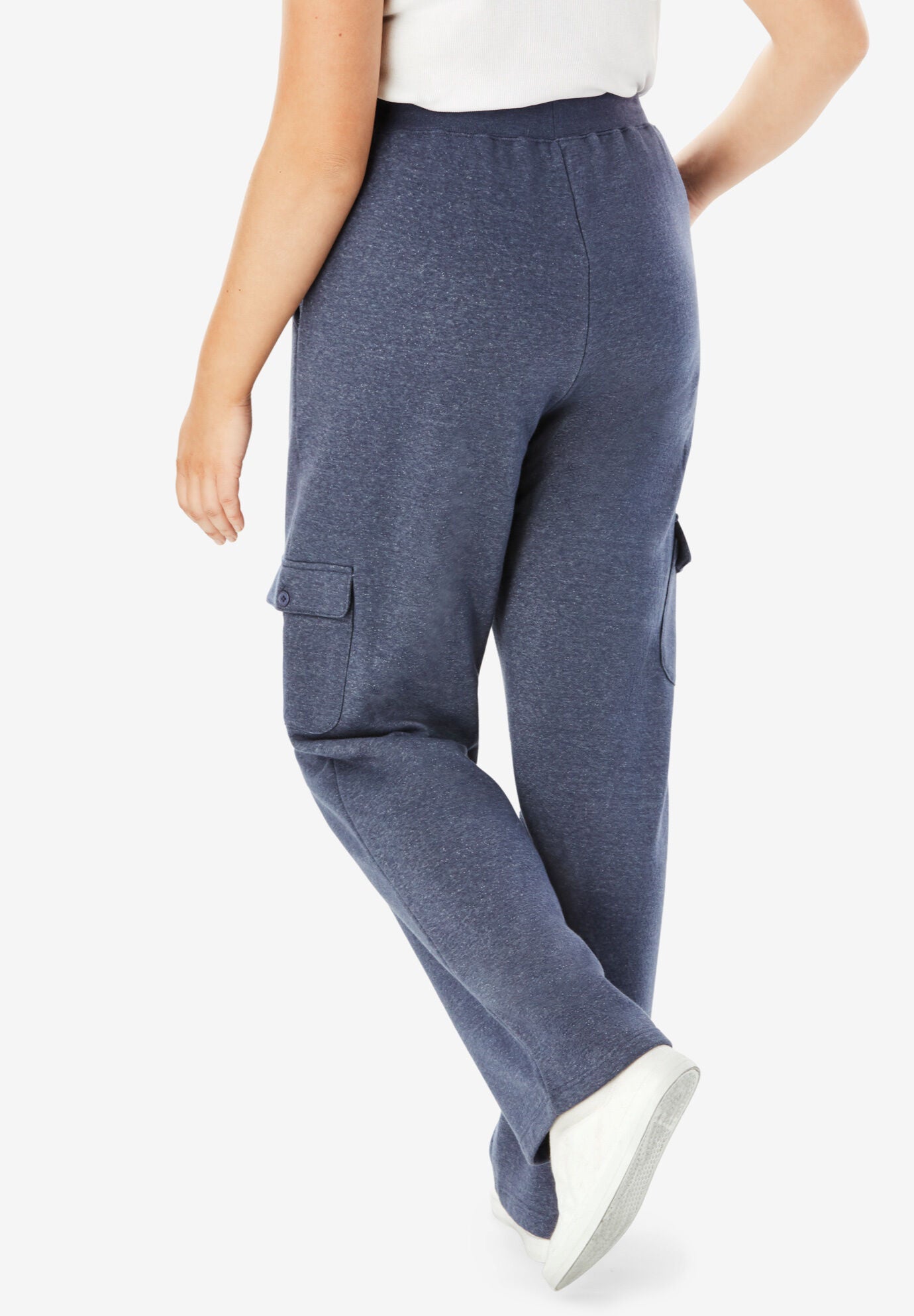 womens fleece cargo pants