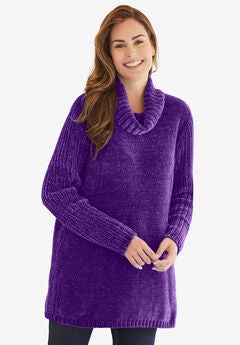 Chenille Cowlneck