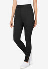 Snap Trim Legging, HEATHER CHARCOAL, hi-res image number null
