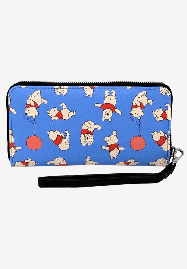 Winnie The Pooh Bear All-Over Print Zip Around Wallet Wristlet, , alternate image number 2