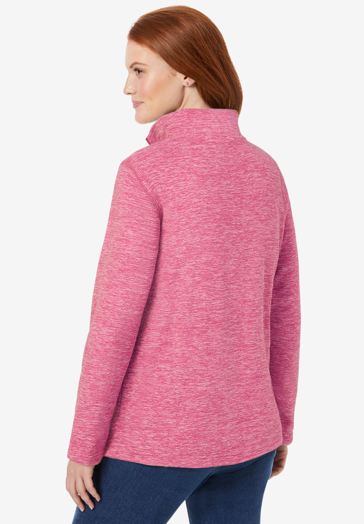 plus size microfleece jacket