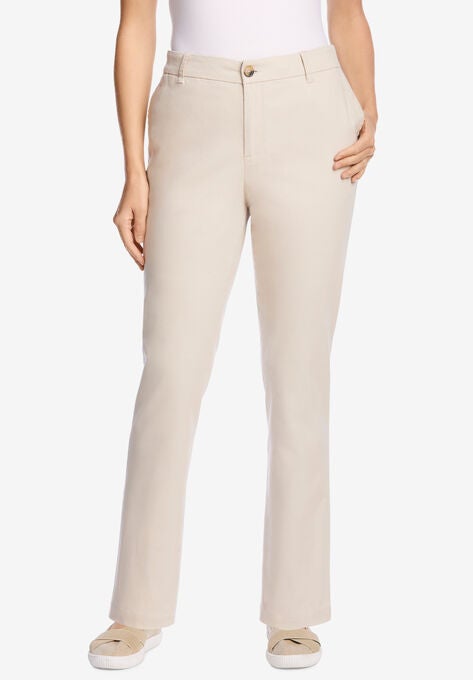 Freedom Waist Straight Leg Chino, NATURAL KHAKI, hi-res image number null