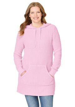 Shaker Sweater Pullover Hoodie