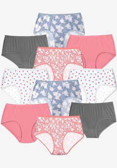 Full Coverage Cotton Brief 10-Pack