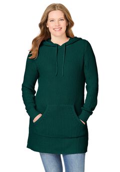 Shaker Sweater Pullover Hoodie