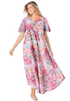 Plus Size Printed Dresses