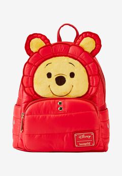 Loungefly x Disney Winnie The Pooh Puffer Jacket Cosplay Mini Backpack