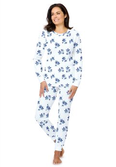 Thermal Crewneck Long-Sleeve Top