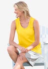 Rib Knit Tank, , alternate image number null