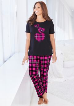 Graphic Tee PJ Set