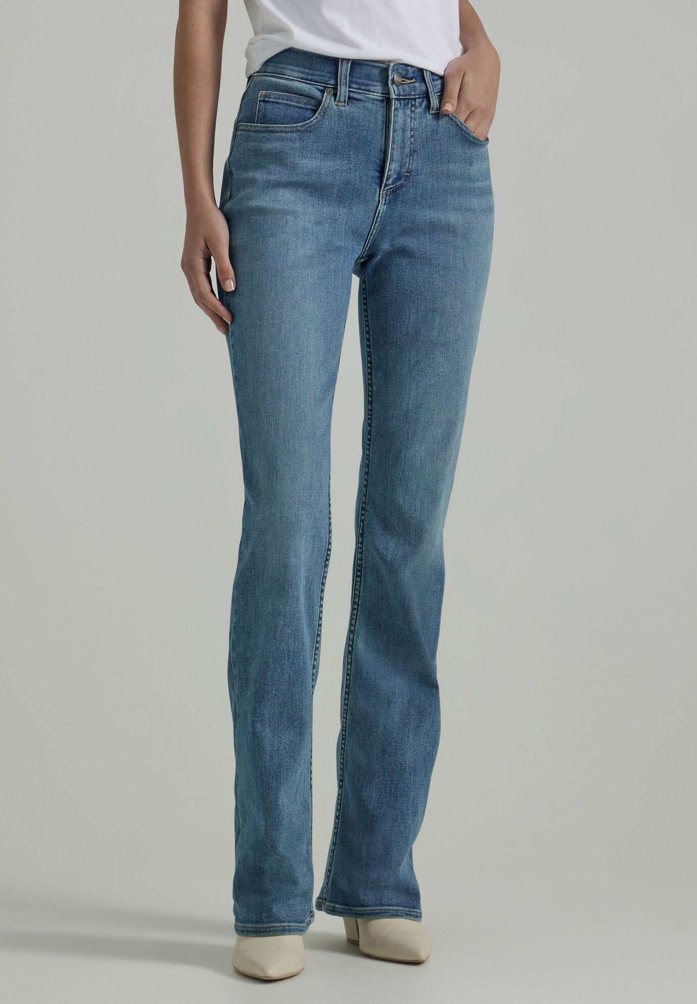 Ultra Lux Comfort With Flex Motion Bootcut Jean Jean, PARADISE DREAM, hi-res image number 0