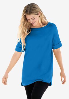 Plus Size Black Tees