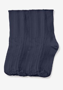 6-Pack Rib Knit Socks