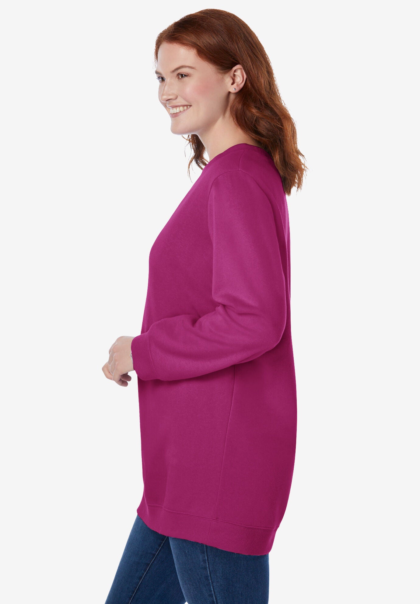 Woman within clearance sweaters discount