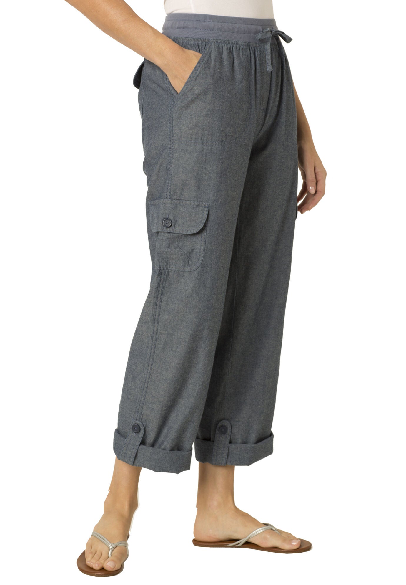 woman within cargo pants