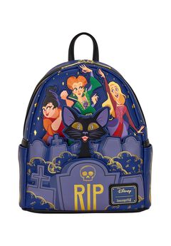 Loungefly x Disney Hocus Pocus Sanderson Sisters Graveyard Mini Backpack