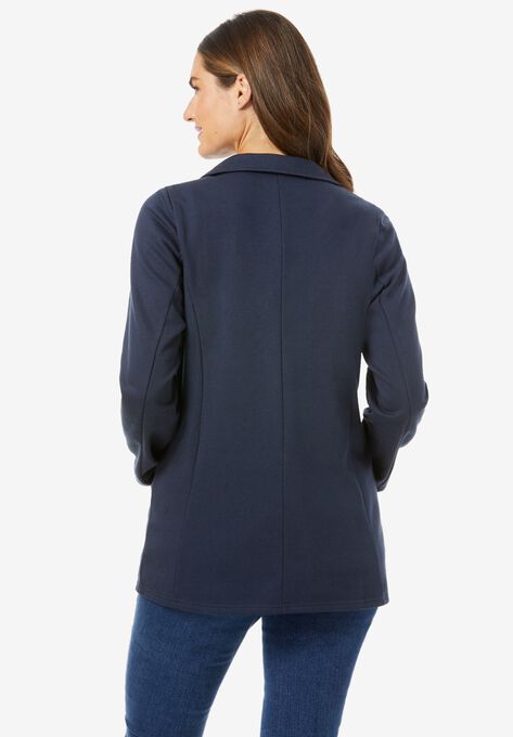 Knit Blazer, , on-hover image number null