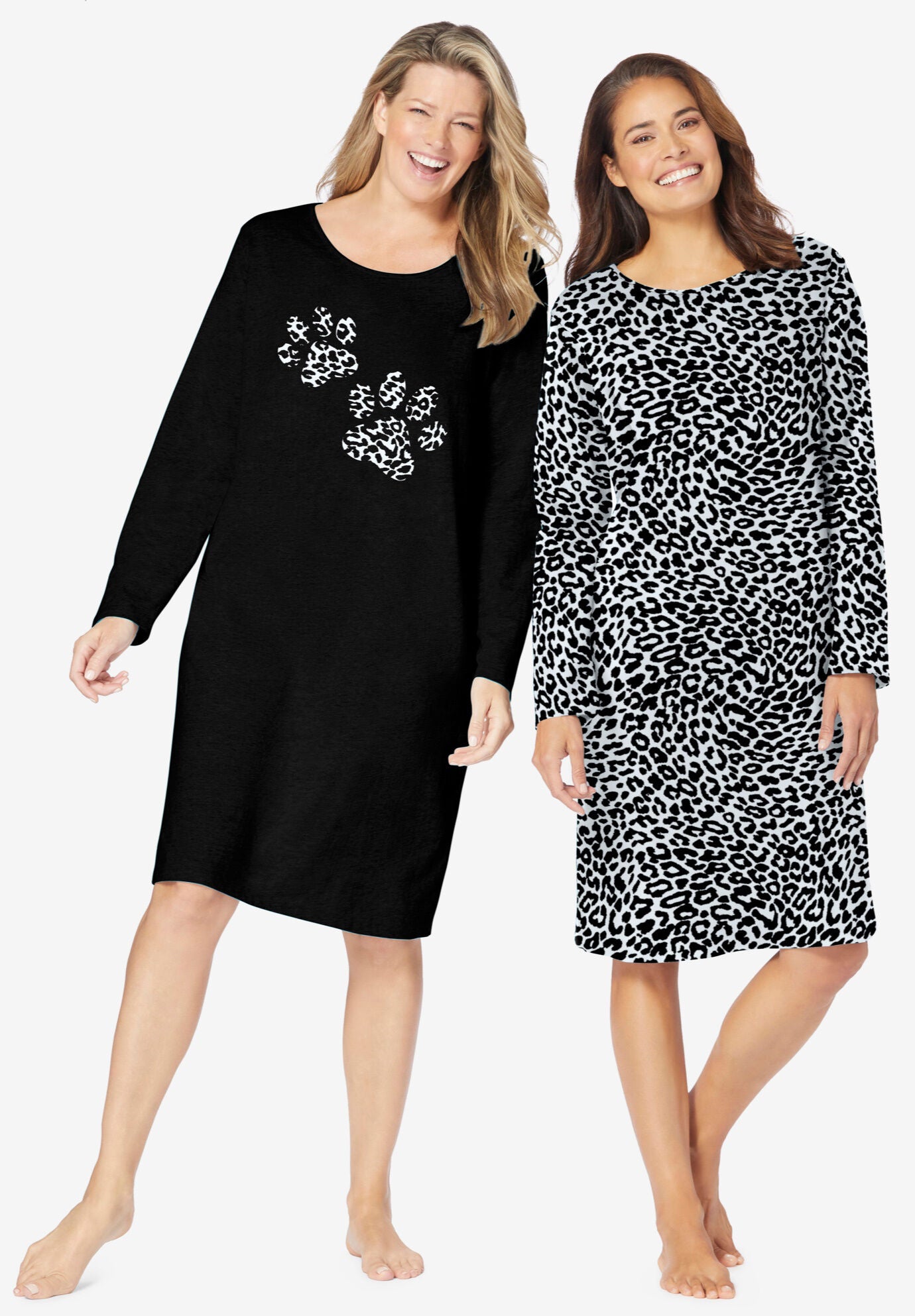 Woman within nightshirts outlet