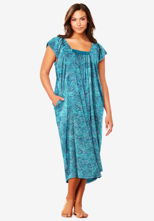 Whisperweight Gauze Nightgown | Woman Within