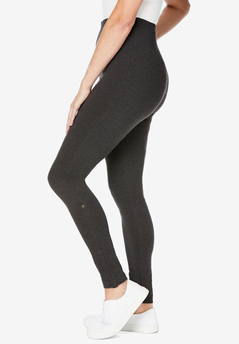 Convertible Leggings, HEATHER CHARCOAL, hi-res image number null