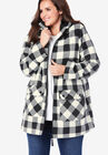 Hooded Fleece Coat, , alternate image number null