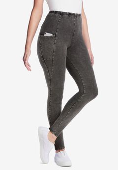 Plus Size Leggings With Pockets