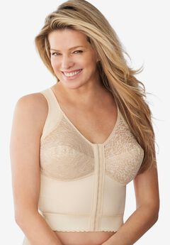 Plus Size Wireless Front Closure Bras