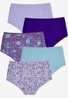 Stretch Cotton Brief 5-Pack, TULIP PACK, hi-res image number null