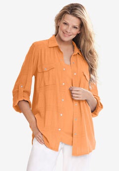 Cotton Gauze Bigshirt