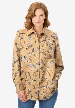 Soft Faux Suede Shirt