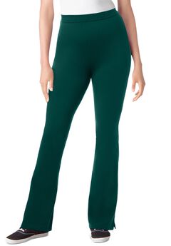 Stretch Cotton Bootcut Legging
